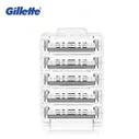 Gillette Датчик Excel мужская безопасная бритва заменяет головки для бритья бороды на лице и удаления волос