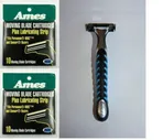 20 Ames Cartridges V3 Razor fit Gillette Sensor Excel Sensor3 Men Women Shaver