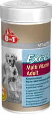 Мультивитамины для взрослых собак 8в1 Excel Multi Vitamin 70 табл.