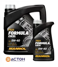 MANNOL FORMULA EXCEL 5W-40 Масло моторное, Синтетическое, 5 л