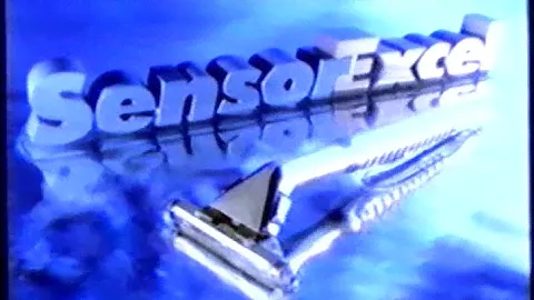 Sensor Excel Gillette - The Best a Man Can Get (1996) Promo (VHS Capture)