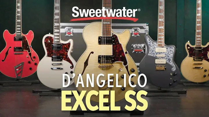 D'Angelico Excel SS Semi-hollowbody Electric Guitar Playthrough