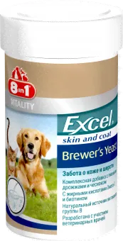 Витамины 8in1 Excel Brewer’s Yeast для собак с пивными дрожжами-0