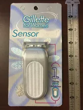 Gillette for Women Sensor Excel Razor Icy Silver Glitter New In Package VTG 1999