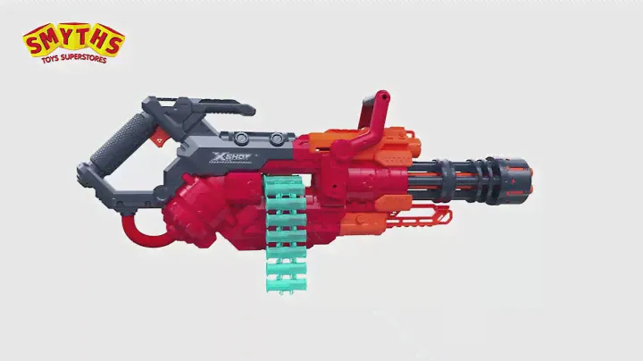 X-Shot Excel Crusher Blaster (48 Darts) by ZURU - Smyths Toys
