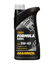 7923 Formula Excel 5W-40 1L, 79231, масло синтетическое, Mannol