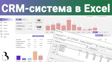 Шаблон Excel. CRM-система в Excel: учёт клиентов, заказов и остатков. Формирование сметы #crm #excel