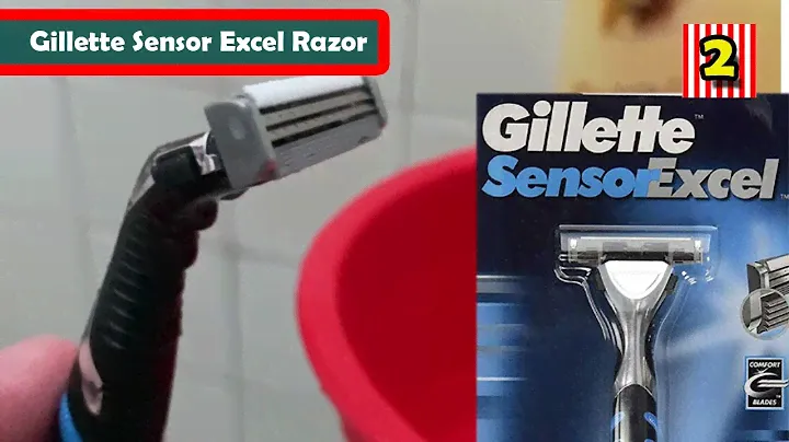 Gillette Sensor Excel Razor Unboxing Review Pencukur Misai Lelaki